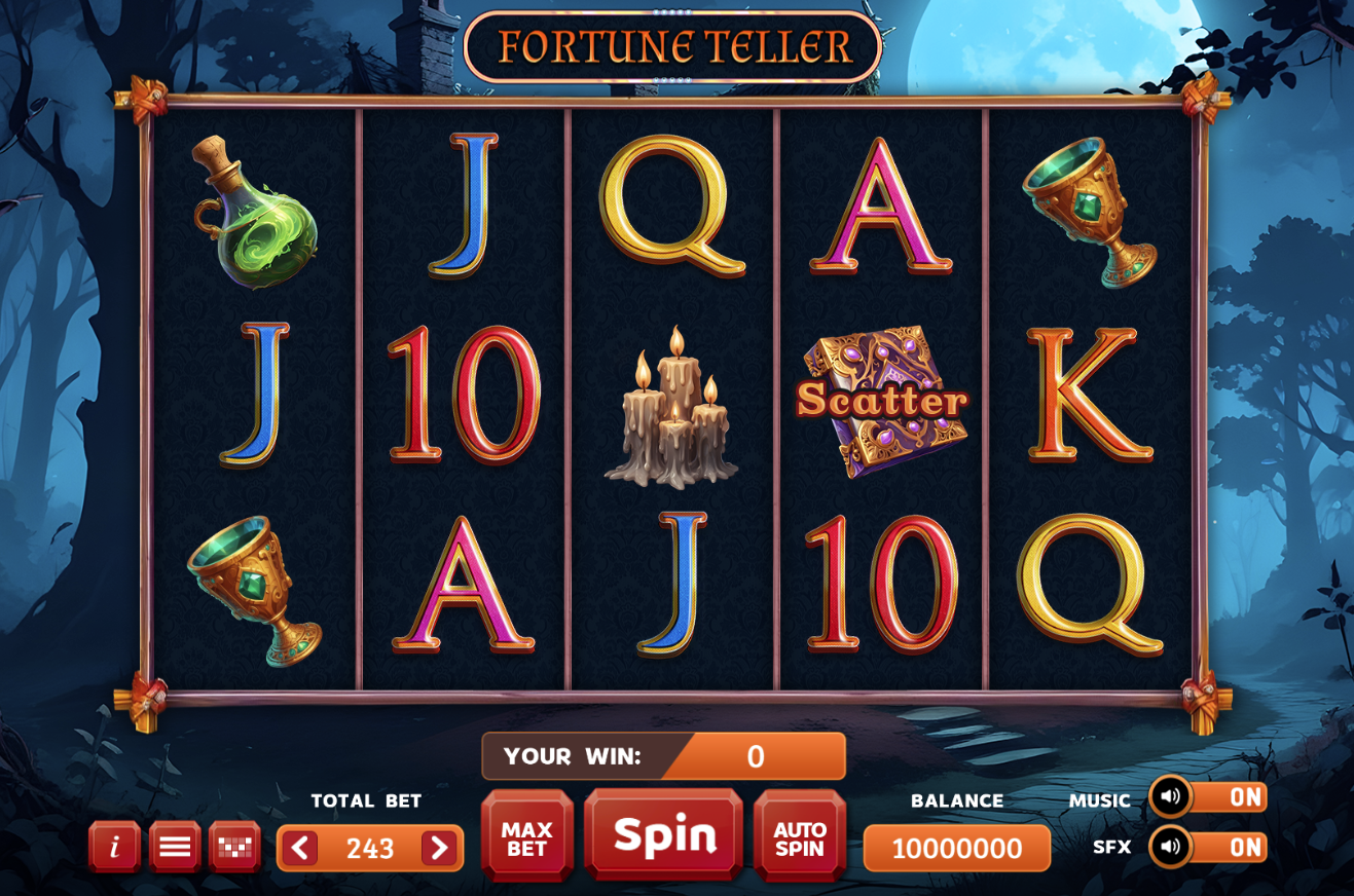 Jocuri pacanele Fortune Teller - UNOBET - Jocurile de tip slot-machines (jocuri pacanele), pariurile sportive, loterii intrenationale, inchirieri aparate slot-machines (pacanele) jocuri virtuale.